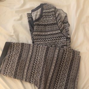 Old Navy Waffle Knit PJs